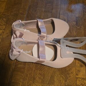 Cat & Jack Blush Ballet Flats with Bow